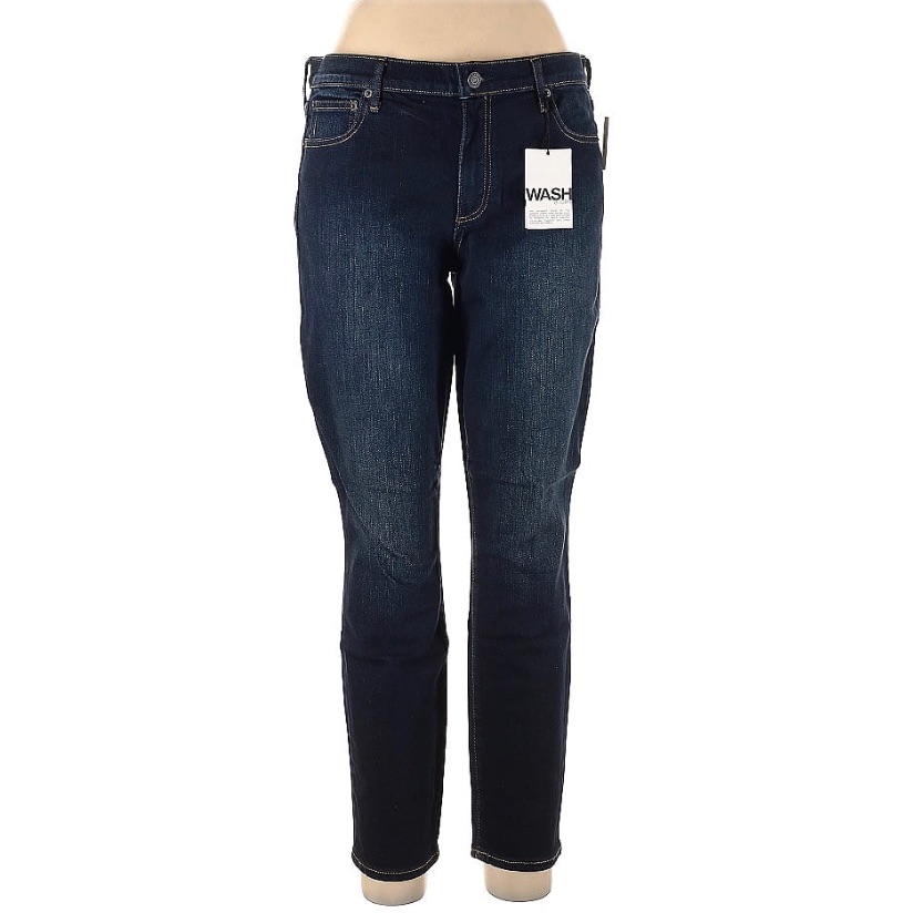 Nwt Gap Jeggings Dark Wash Mid-Rise, Sz 4